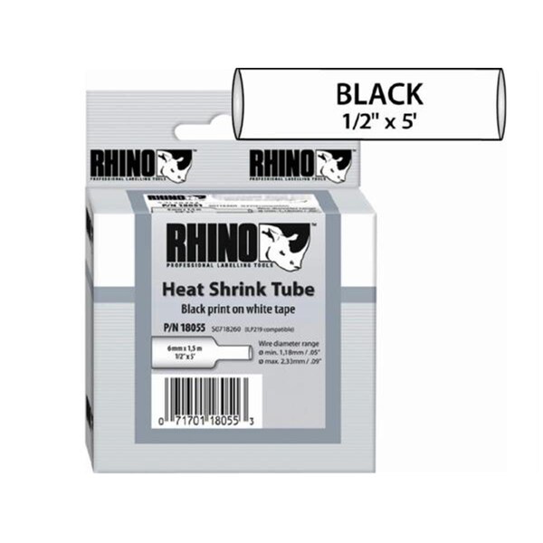 Sanford Sanford Lp 18055 Rhino 1/2 White Heat Shrink Tubes 18055 - main
